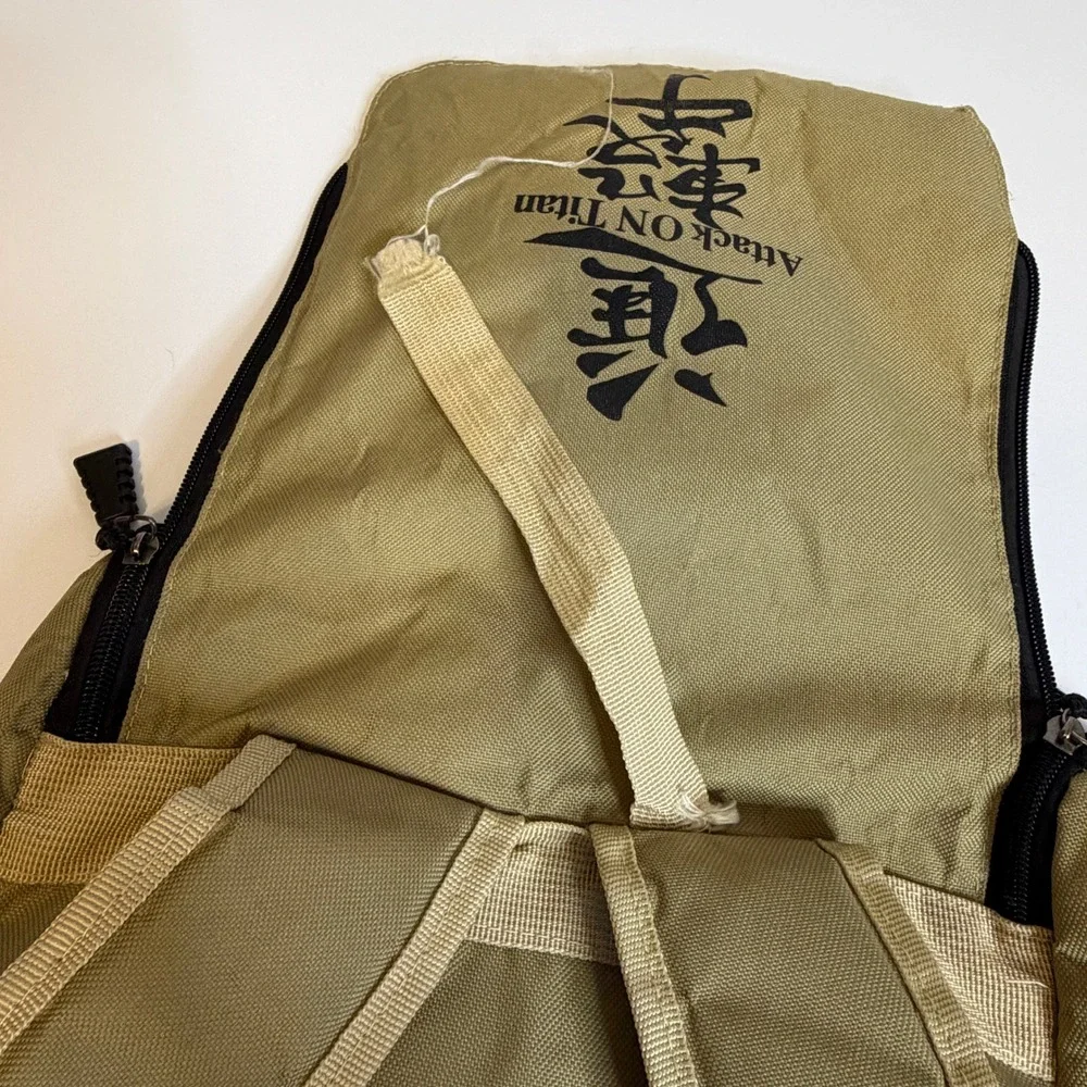 Pre-Loved Attack on Titan Wings of Freedom Scout Regiment Backpack Anime Bag